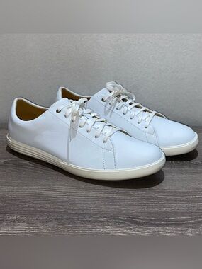 COLE HAAN Men's Grand Crosscourt II Sneaker White C26515 Size 10M